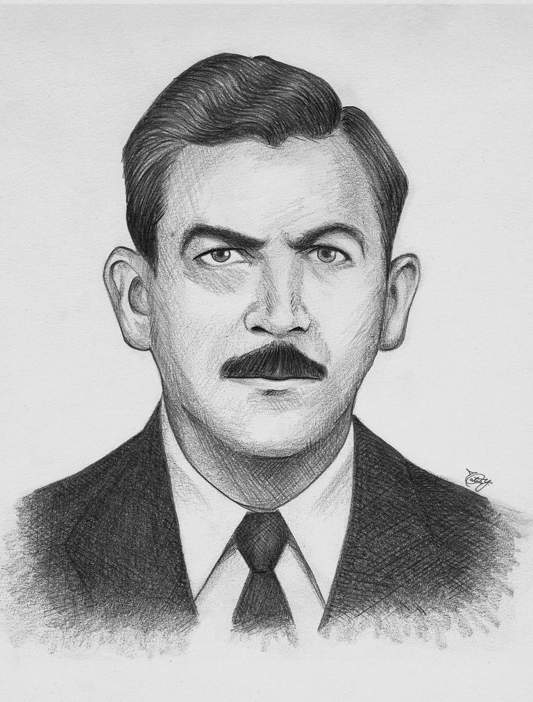 Retrato de Henrique Mélega